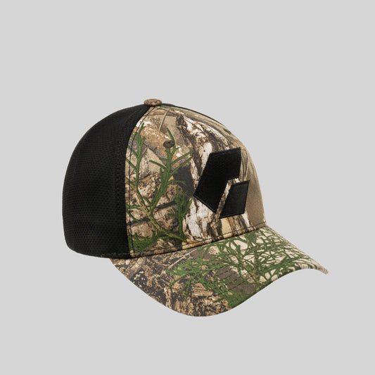 Gorra Real Tree Camuflaje Bosque/Negro